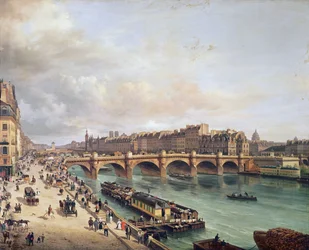Vue du Pont Neuf, 1832
